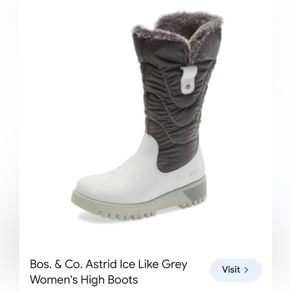 Bos. & Co. Astrid Ice Like Grey Women's High Boots
$275.00 women size 6 - Picture 7 of 16